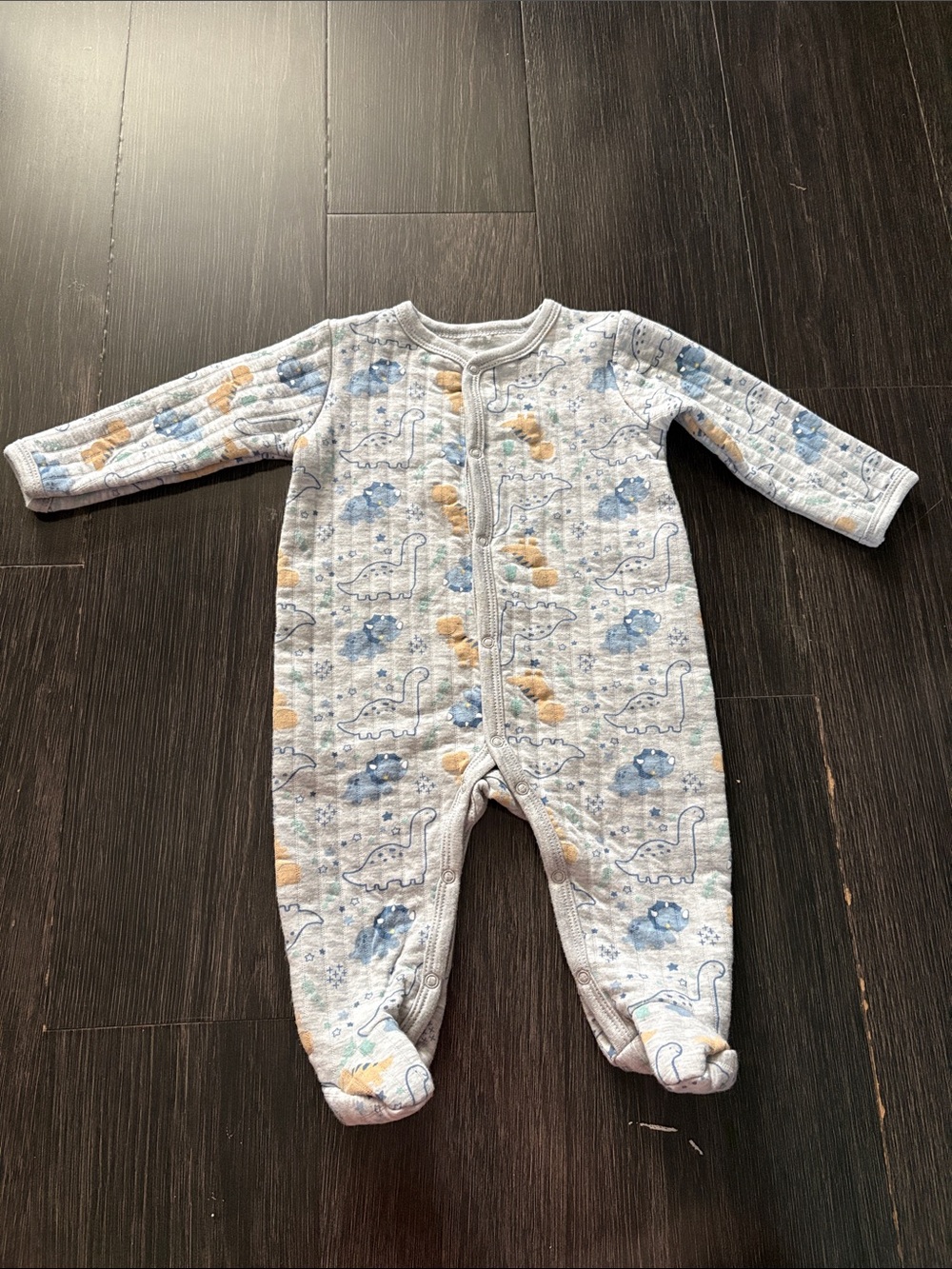 Duck duck goose dinosaur sleep onesie